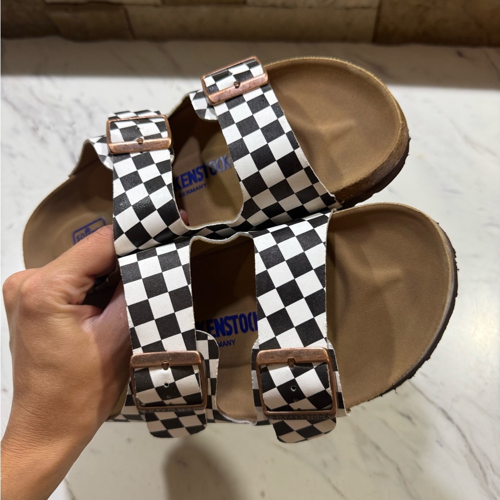 Checkered Birkenstocks - Picture 5 of 6